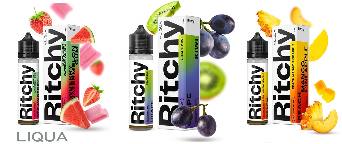 liqua ritchy banner aroma vaping cz